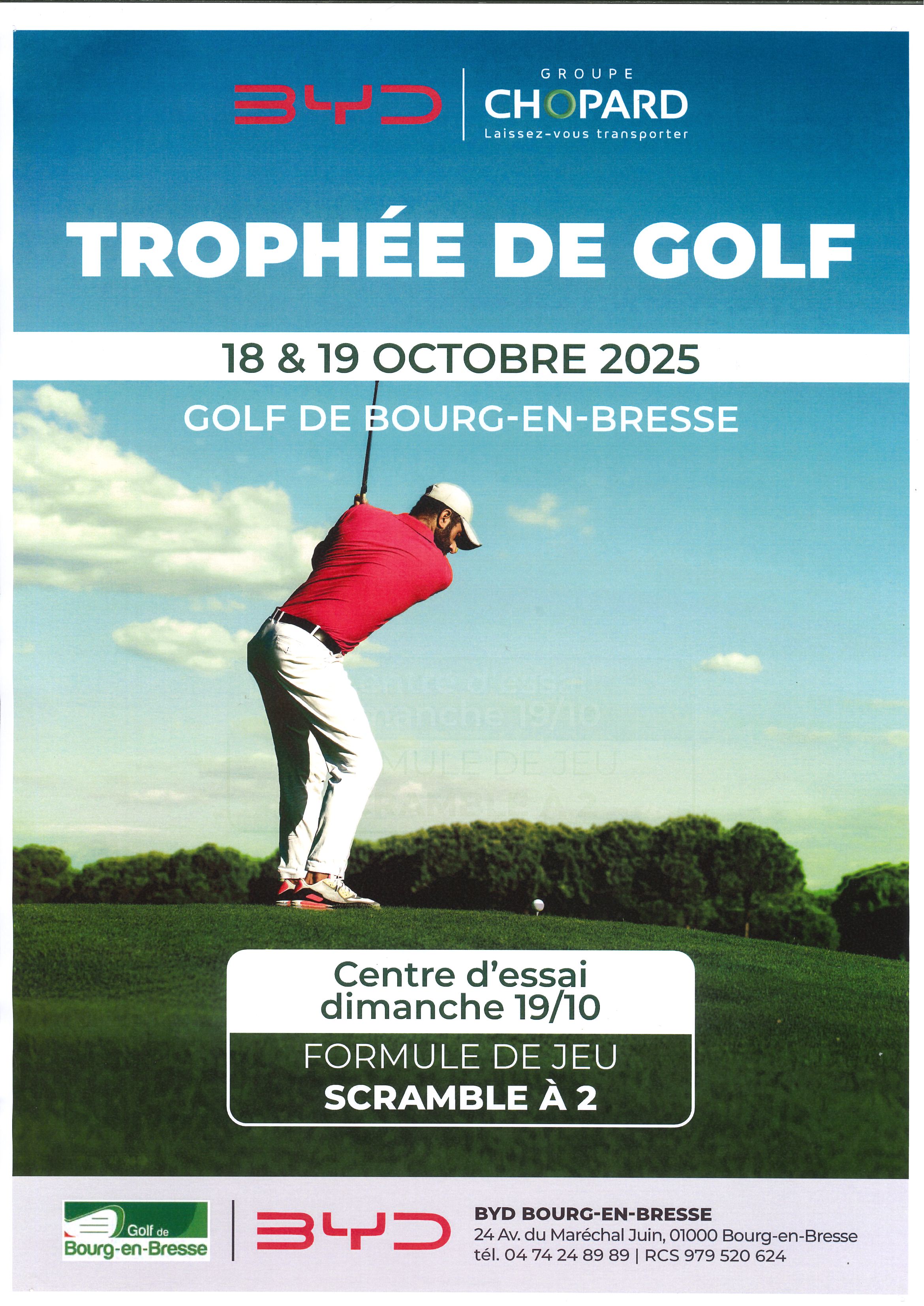 Essais à partir de 13h sur présentation du permis